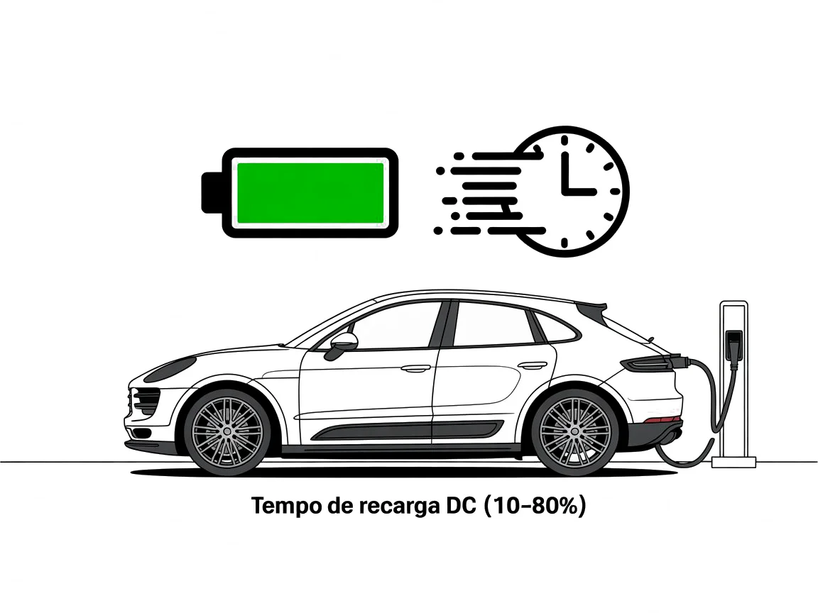 tempo de recarga dc 10 a 80