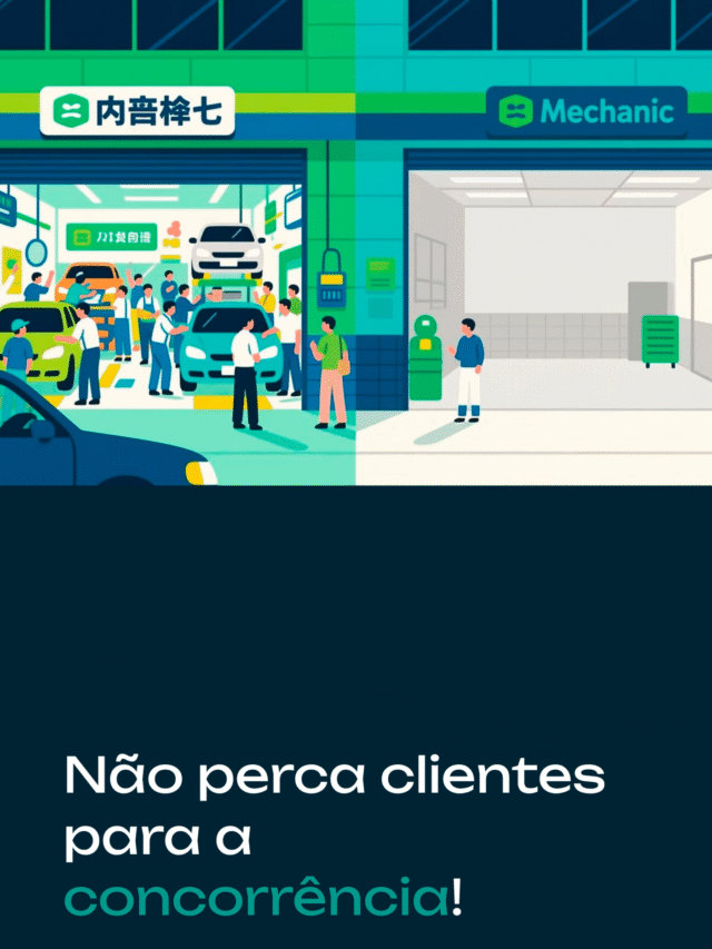 Saia na frente agora!